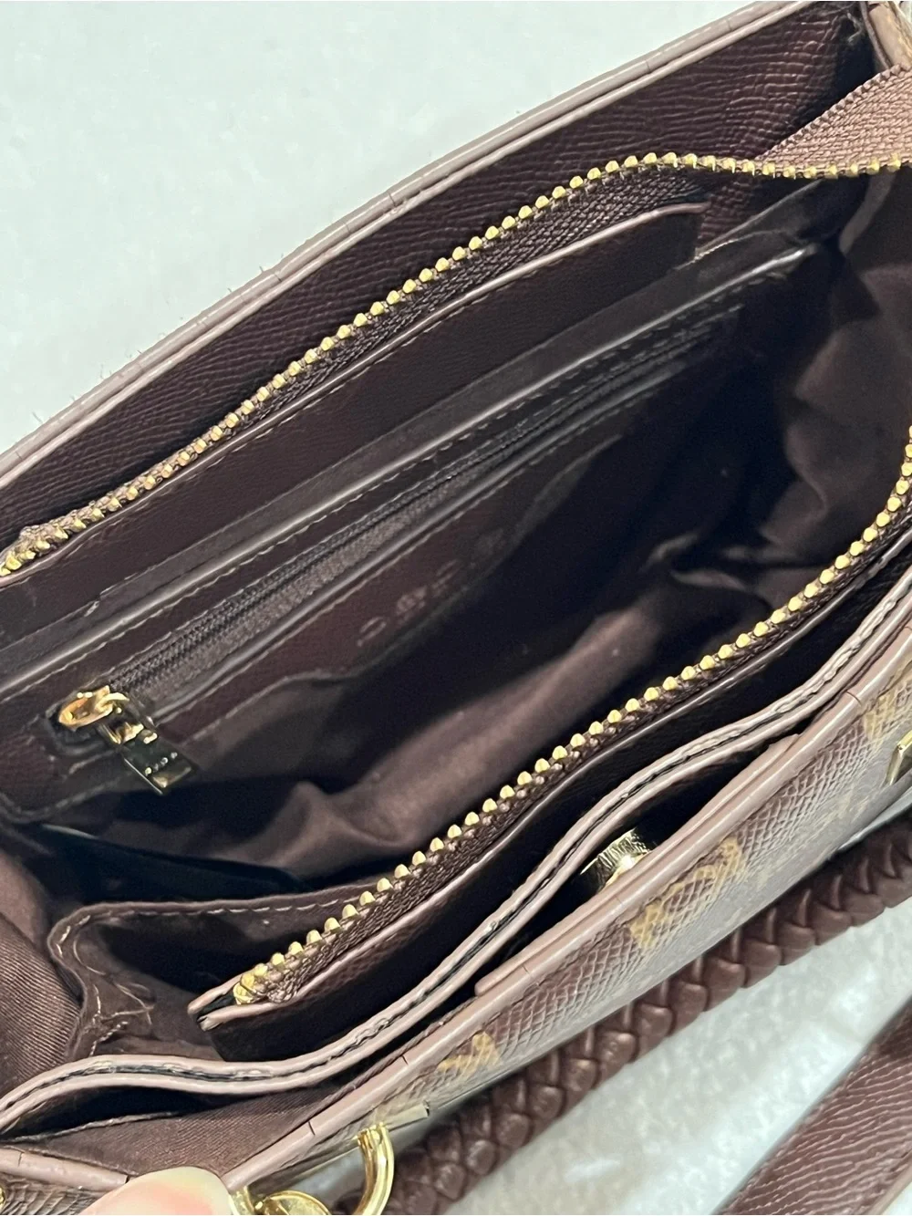 Vintage bebe Brown Briella Small Satchel